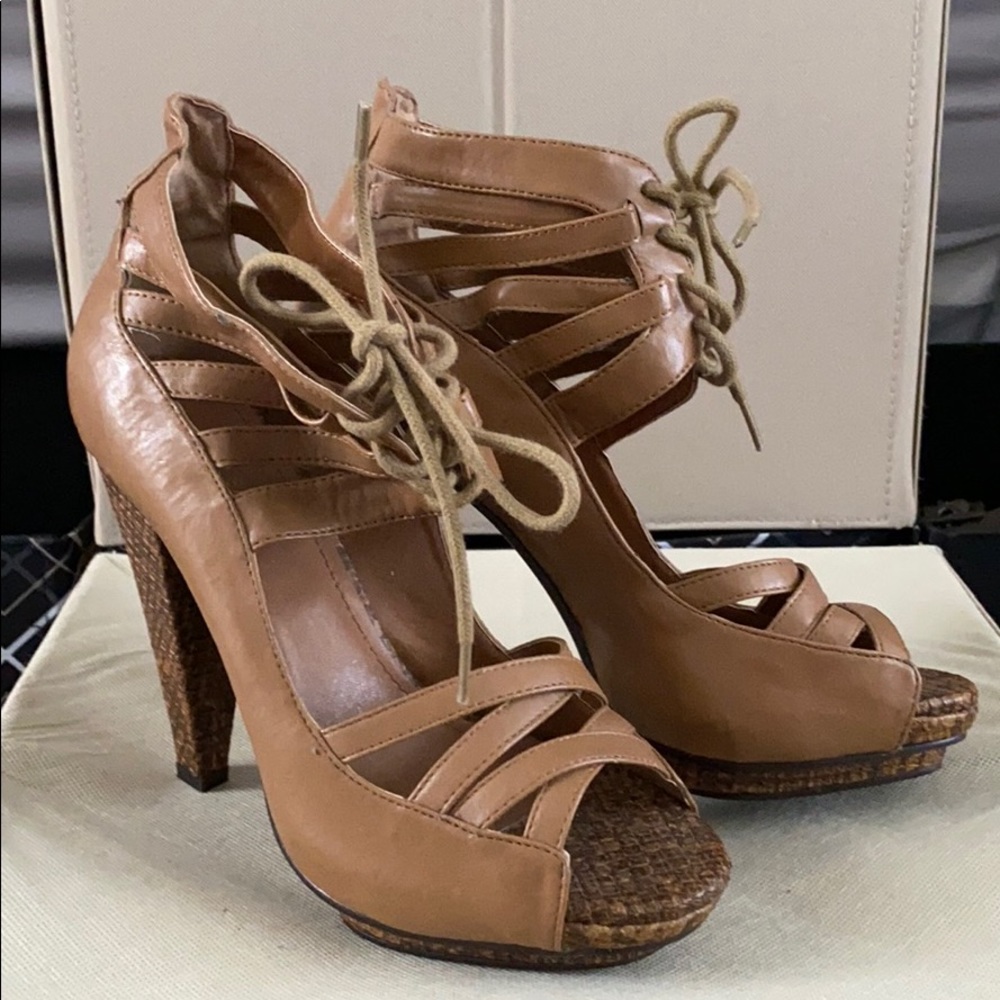 Marco Santi snake skin heels